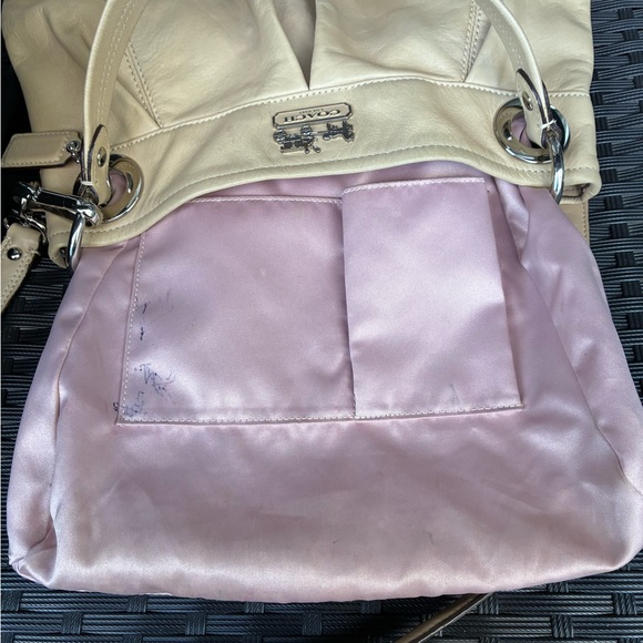 Coach Bag,Coach Tan Leather Shoulder Bag - Picture 5 of 14